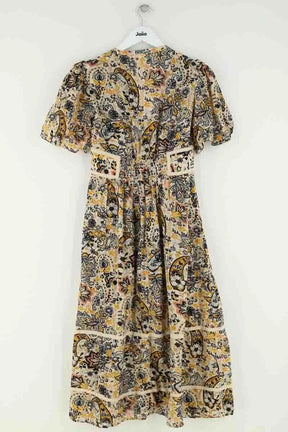 Robe Ba&Sh Jaune en Viscose