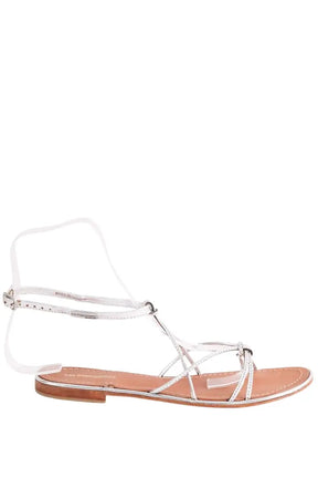Sandales Other Brand Argent en Cuir, taille 41 - Seconde Main