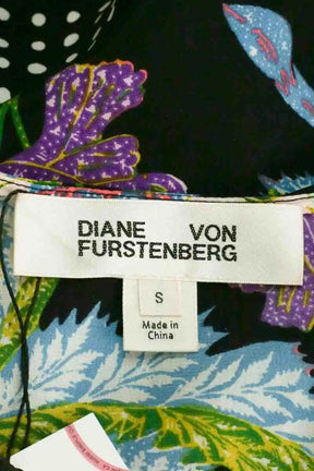 Blouse Diane Von Furstenberg Noir en Viscose