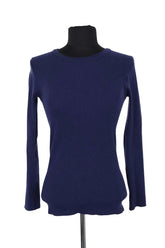 Top Louis Vuitton Bleu en Laine, taille L - Seconde Main