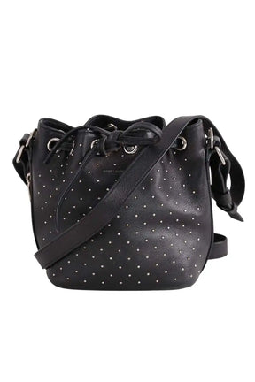 Sac à bandoulière Saint Laurent Sac Seau Emmanuelle Noir en Cuir - Seconde Main