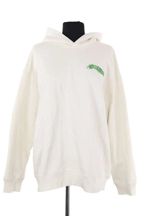 Sweatshirt Ganni Beige en Coton, taille M - Seconde Main