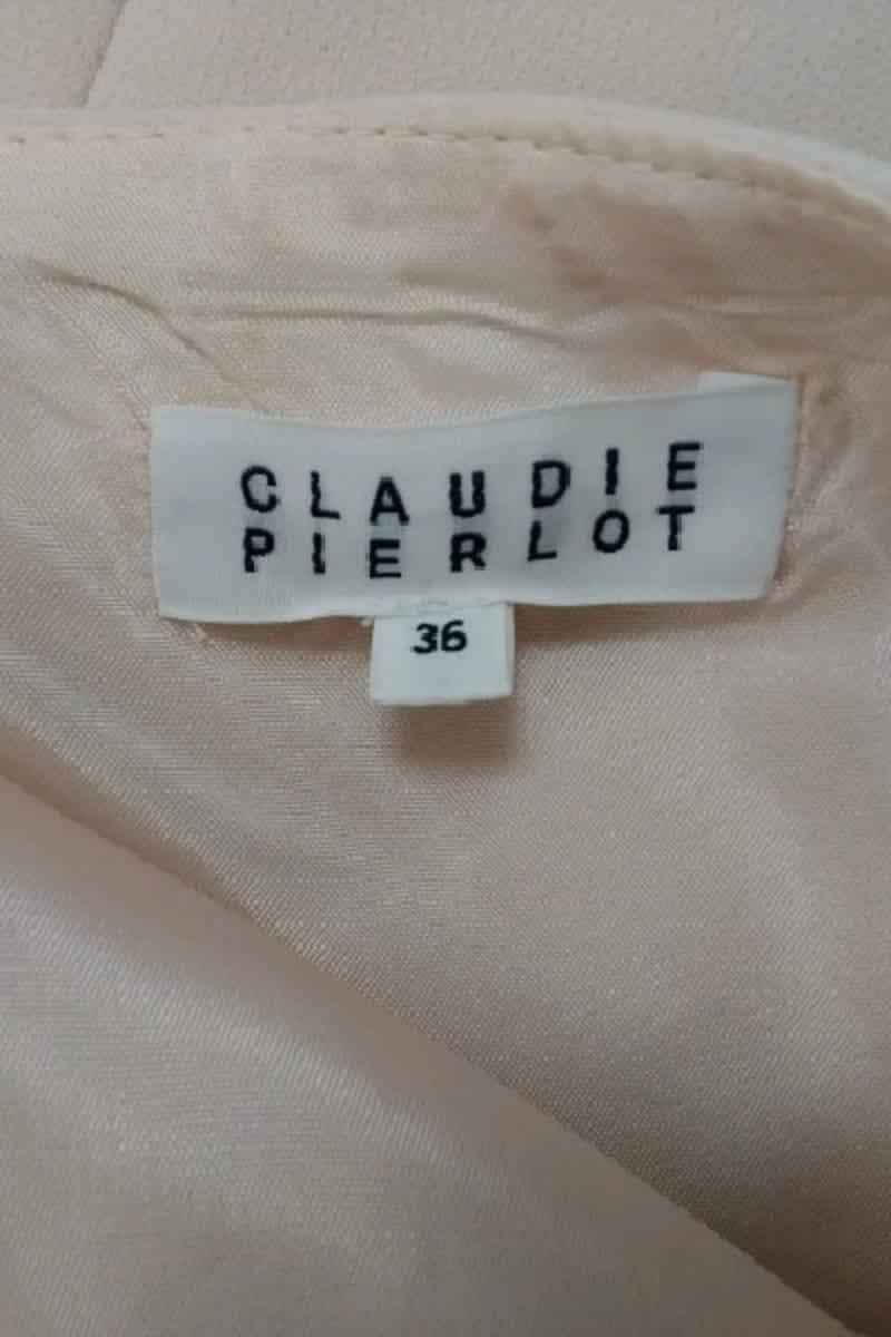 Robe Claudie Pierlot Rose en Polyester