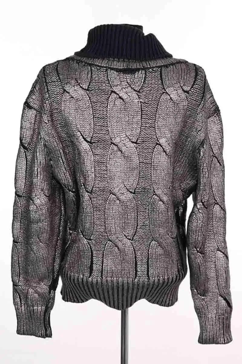 Pull Alexandre Vauthier Anthracite en Laine
