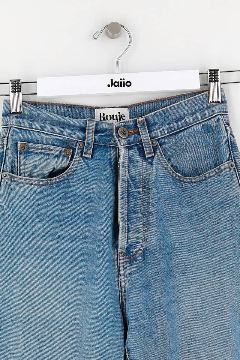 Jean bootcut Rouje  Bleu