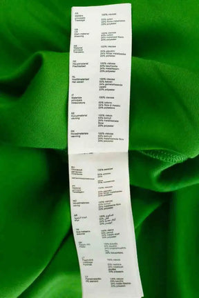 Robe Maje Vert en Viscose
