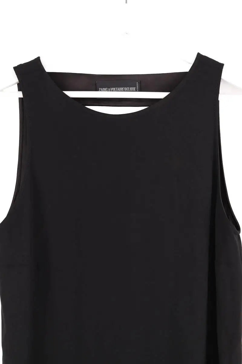 Robe Zadig & Voltaire Raff deluxe Noir en Synthétique