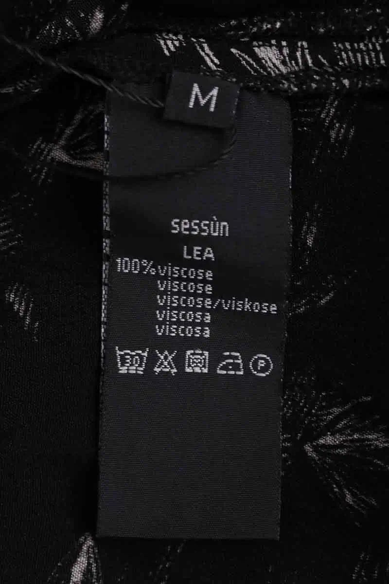 Robe Sessun Lea Noir en Viscose