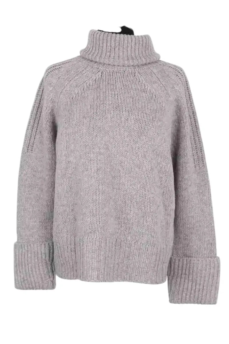 Pull Ba&Sh Gris en Laine, taille S - Seconde Main