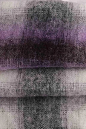 Écharpe Maje Violet en Laine
