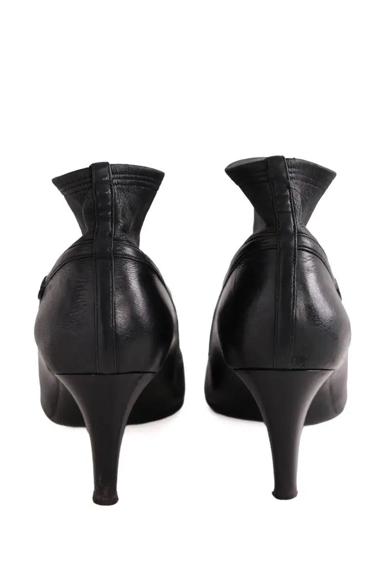 Boots Salvatore Ferragamo Noir en Cuir