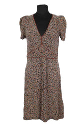 Robe Sessun Marron en Viscose, taille M - Seconde Main