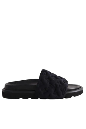 Mules Louis Vuitton Pool Pillow Noir en Tissu, taille 39 - Seconde Main