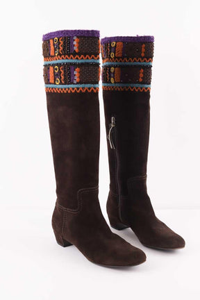 Bottes Miu Miu  Marron