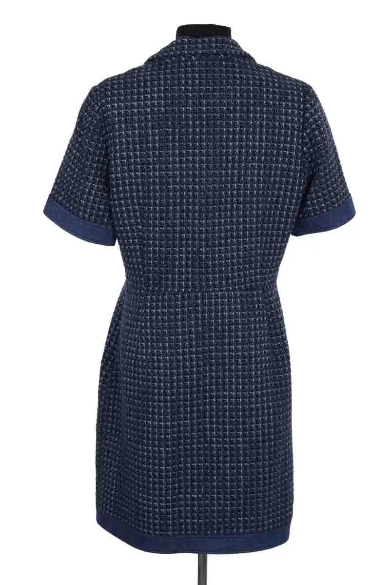 Robe Claudie Pierlot Bleu en Coton