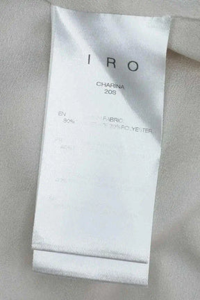 Blouse Iro Charina Ecru en Synthétique