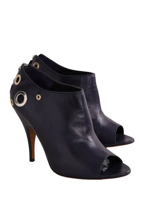 Talons Moschino Violet en Cuir