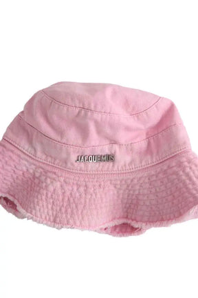 Chapeau Jacquemus Rose en Coton