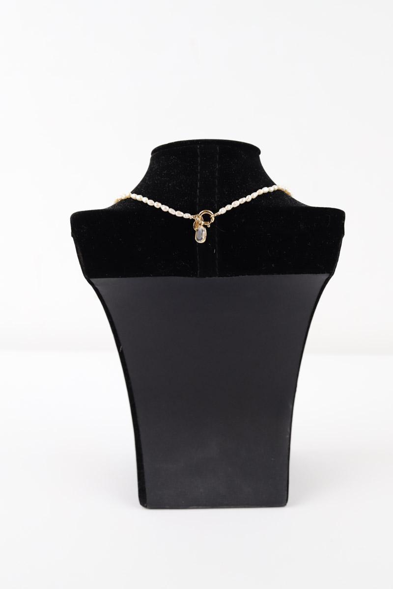 Collier Sézane  Blanc