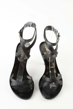 Talons Chanel  Noir