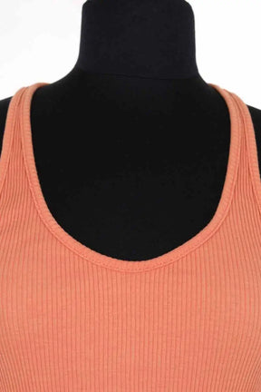 Top sans manche Isabel Marant Orange en Coton