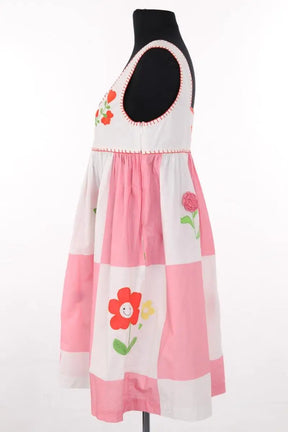 Robe brodé Manoush Multicolore en Coton