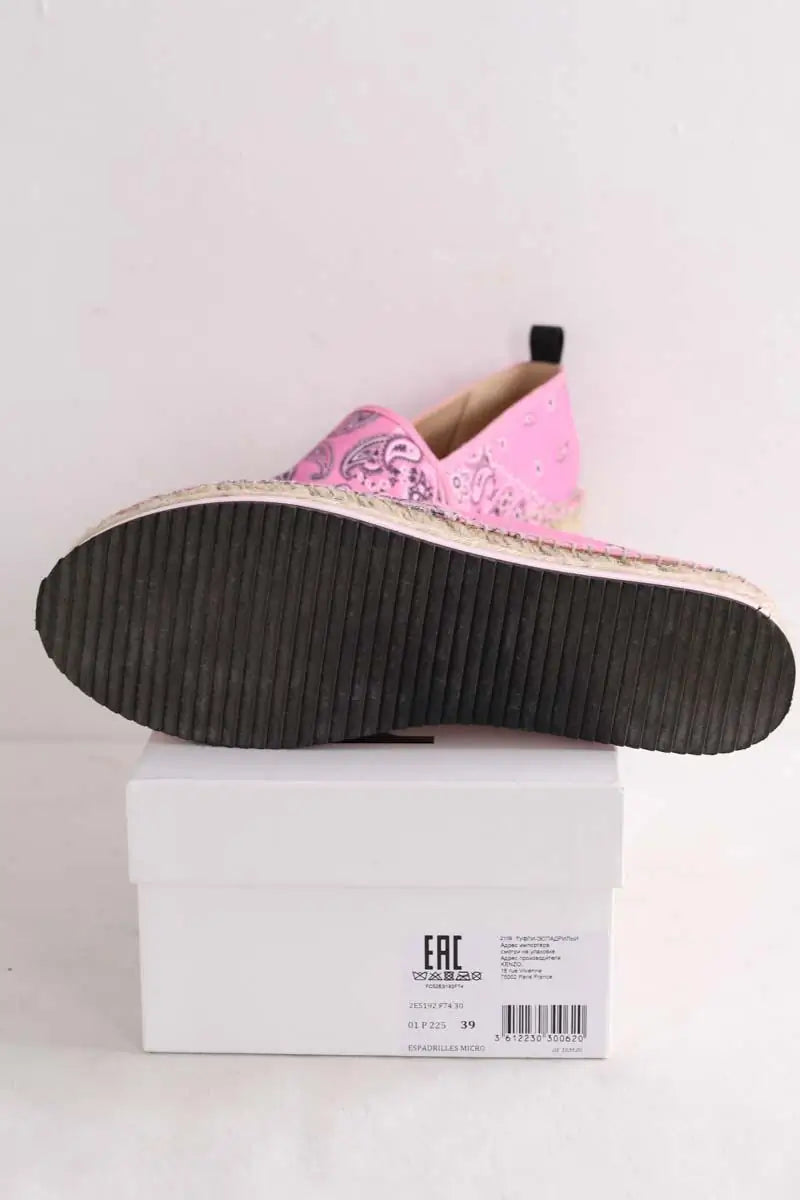 Espadrilles Kenzo Rose en Tissu