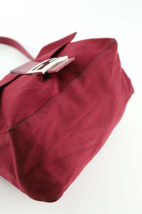 Sacs porté épaule Fendi Mamma Baguette Bordeaux