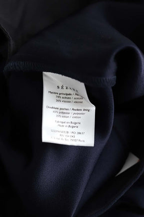 Droit Sézane  Bleu