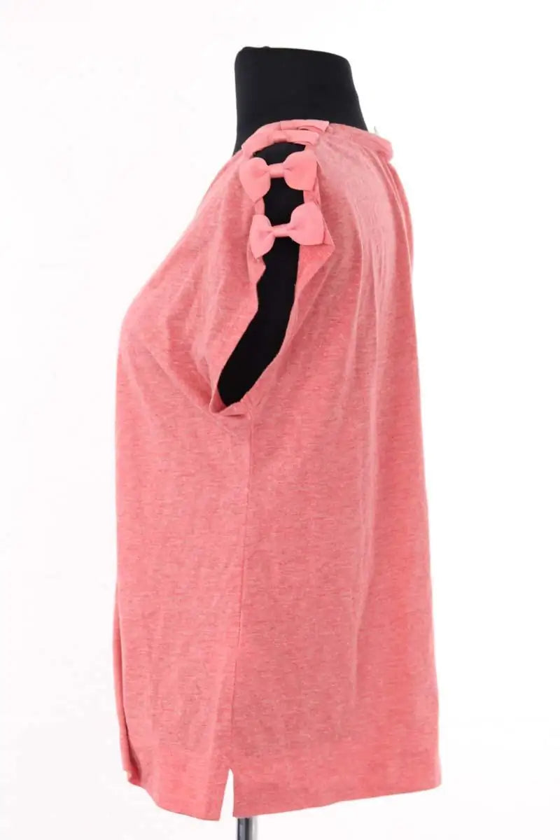 Top sans manche Claudie Pierlot Rose en Coton