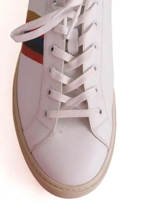 Baskets basses Paul Smith Blanc en Cuir