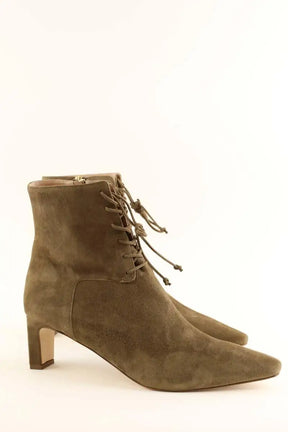 Boots LK Bennett Betty Kaki en Daim