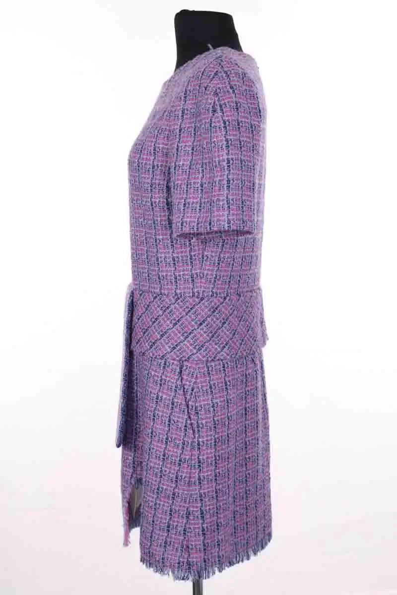 Robe Lanvin Violet en Laine