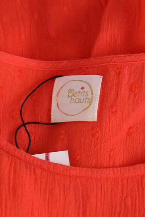 Robe Des Petits Hauts Orange en Synthétique