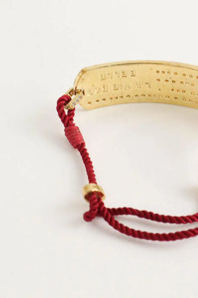 Bracelet APM Monaco Doré en Métal