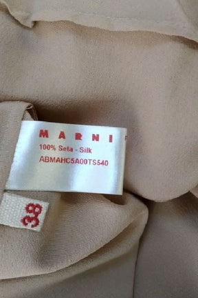 Mi-longueur Marni  Beige