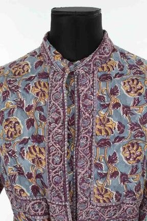 Veste Antik Batik  Bleu