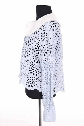 Blouse Maje Bleu en Coton