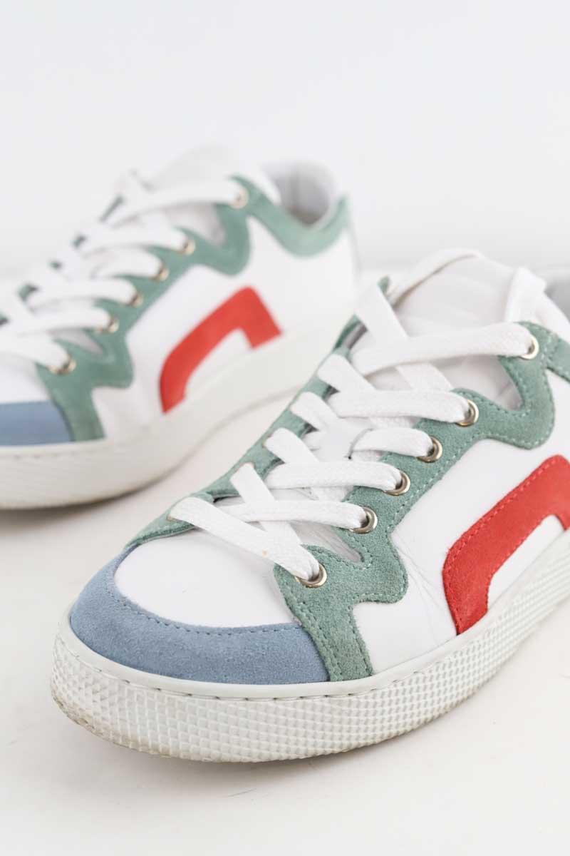 Baskets Pierre Hardy  Blanc