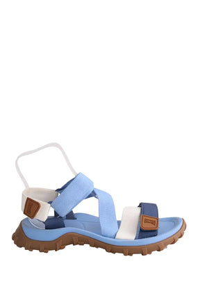 Sandales Camper Bleu en Tissu, taille 41 - Seconde Main