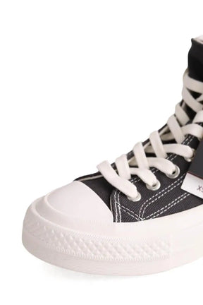 Baskets hautes Converse Anthracite en Tissu