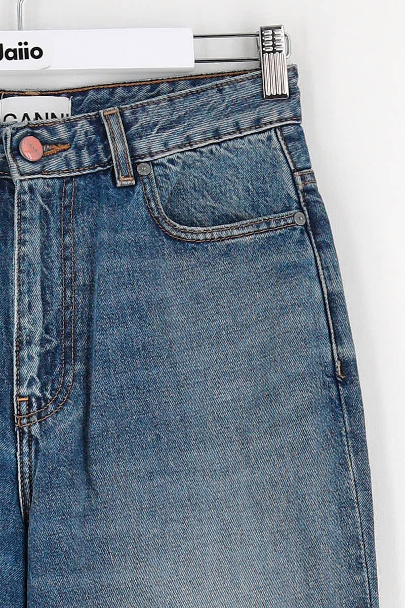 Jean large Ganni  Bleu