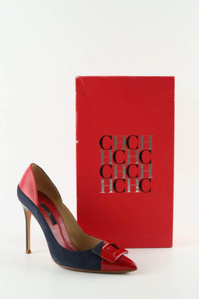 Talons Carolina Herrera  Rouge