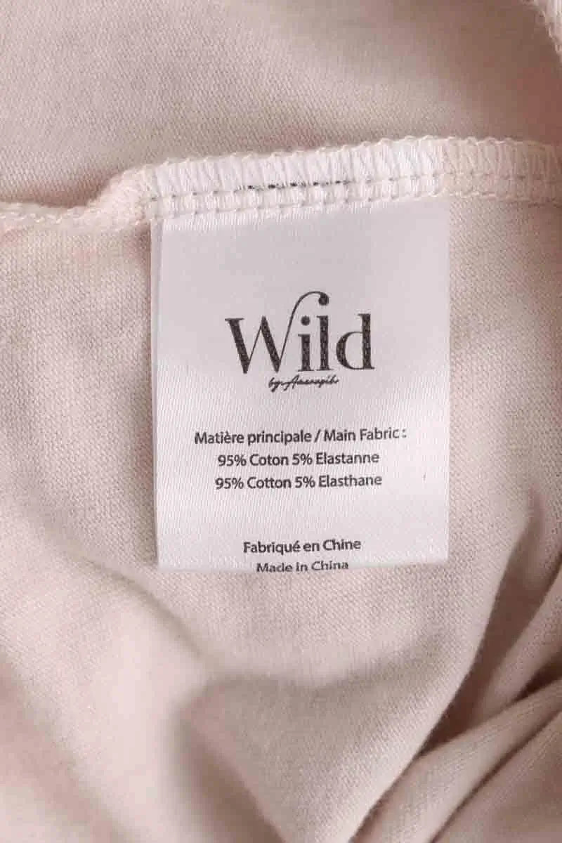 Body Wild Beige en Coton