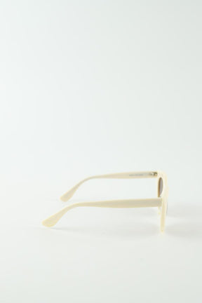 Lunettes de soleil Ganni  Blanc