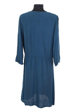 Robe Des Petits Hauts Bleu en Viscose