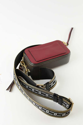Sacs à bandoulière Marc Jacobs Snapshot Bordeaux