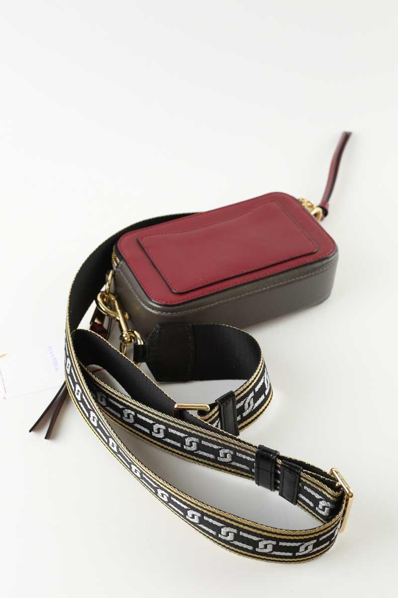 Sacs à bandoulière Marc Jacobs Snapshot Bordeaux