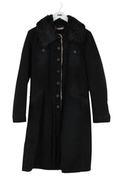 Manteau Prada Noir en Fourrure, taille XL - Seconde Main