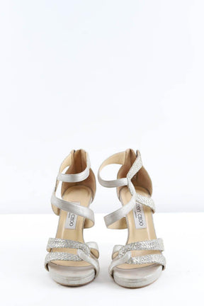 Talons Jimmy Choo  Argent